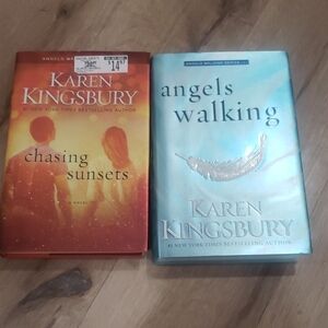 Coffee Table Book Set - Red and Blue